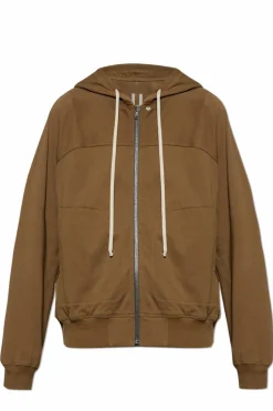 Rick Owens BRĄZOWY Bluza `Windbreaker`