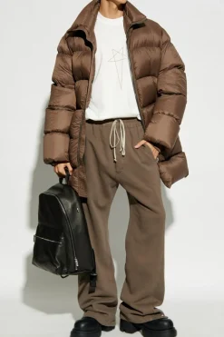 Rick Owens BRĄZOWY Bluza `Windbreaker`