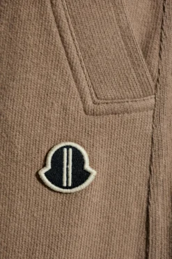 Rick Owens BRĄZOWY Rick Owens x Moncler