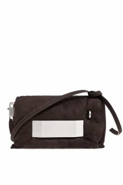 Rick Owens BRĄZOWY Torba na ramię `Pillow Griffin`