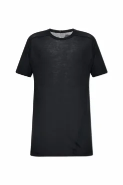 Rick Owens CZARNY Bawełniany t-shirt z okrągłym dekoltem