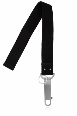 Rick Owens CZARNY Brelok do kluczy