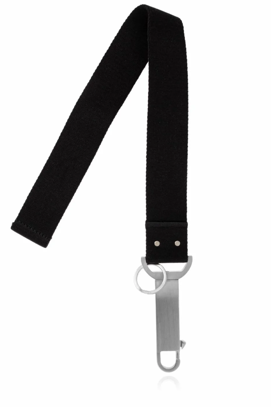 Rick Owens CZARNY Brelok do kluczy