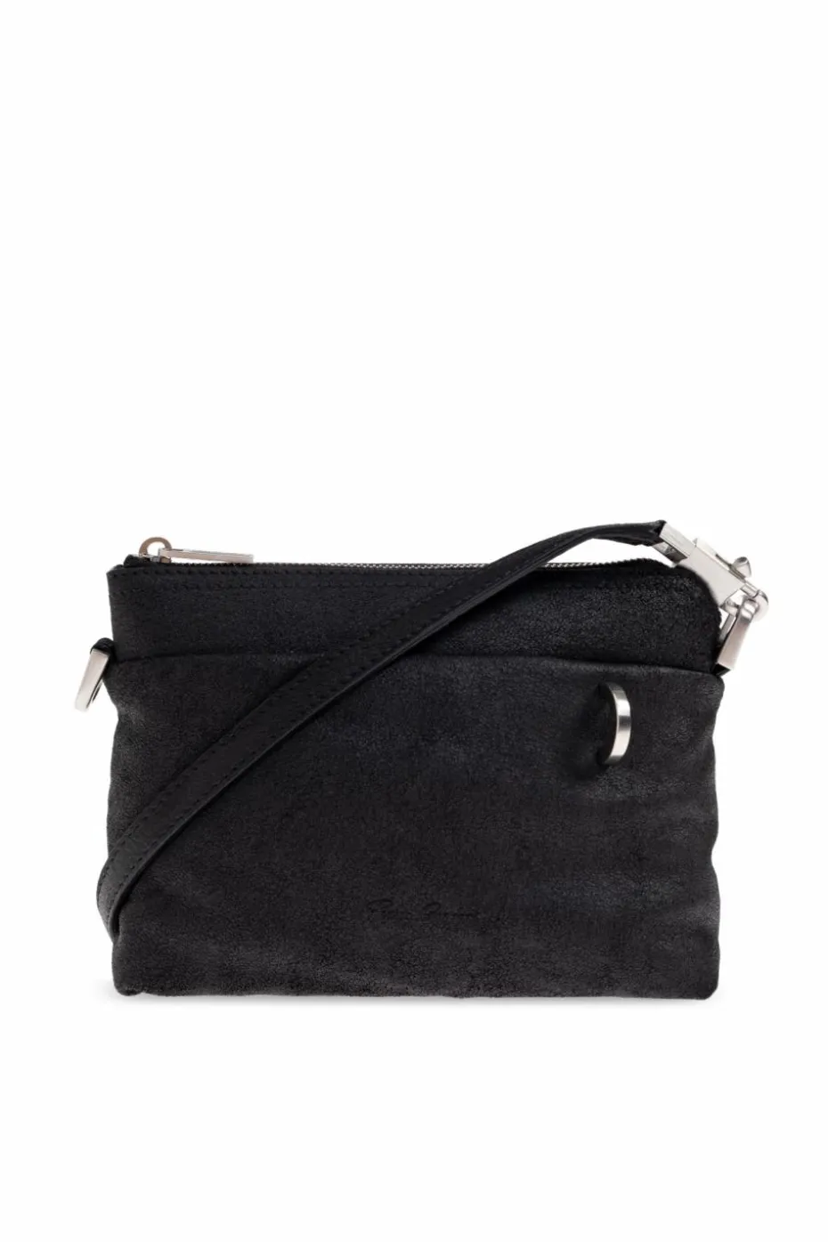 Rick Owens CZARNY Skórzana torba `Small Adri`