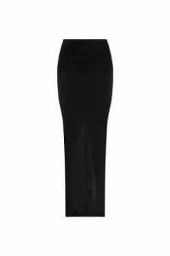 Rick Owens CZARNY Spódnica `Pillar`