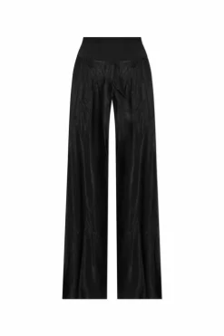 Rick Owens CZARNY Spodnie z szerokimi nogawkami