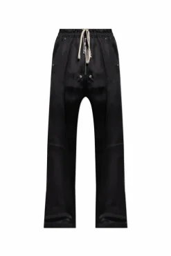 Rick Owens CZARNY Spodnie `Wide Bella`