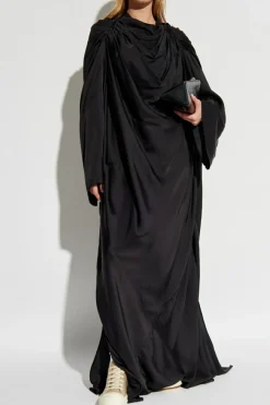 Rick Owens CZARNY Sukienka `Claudette`