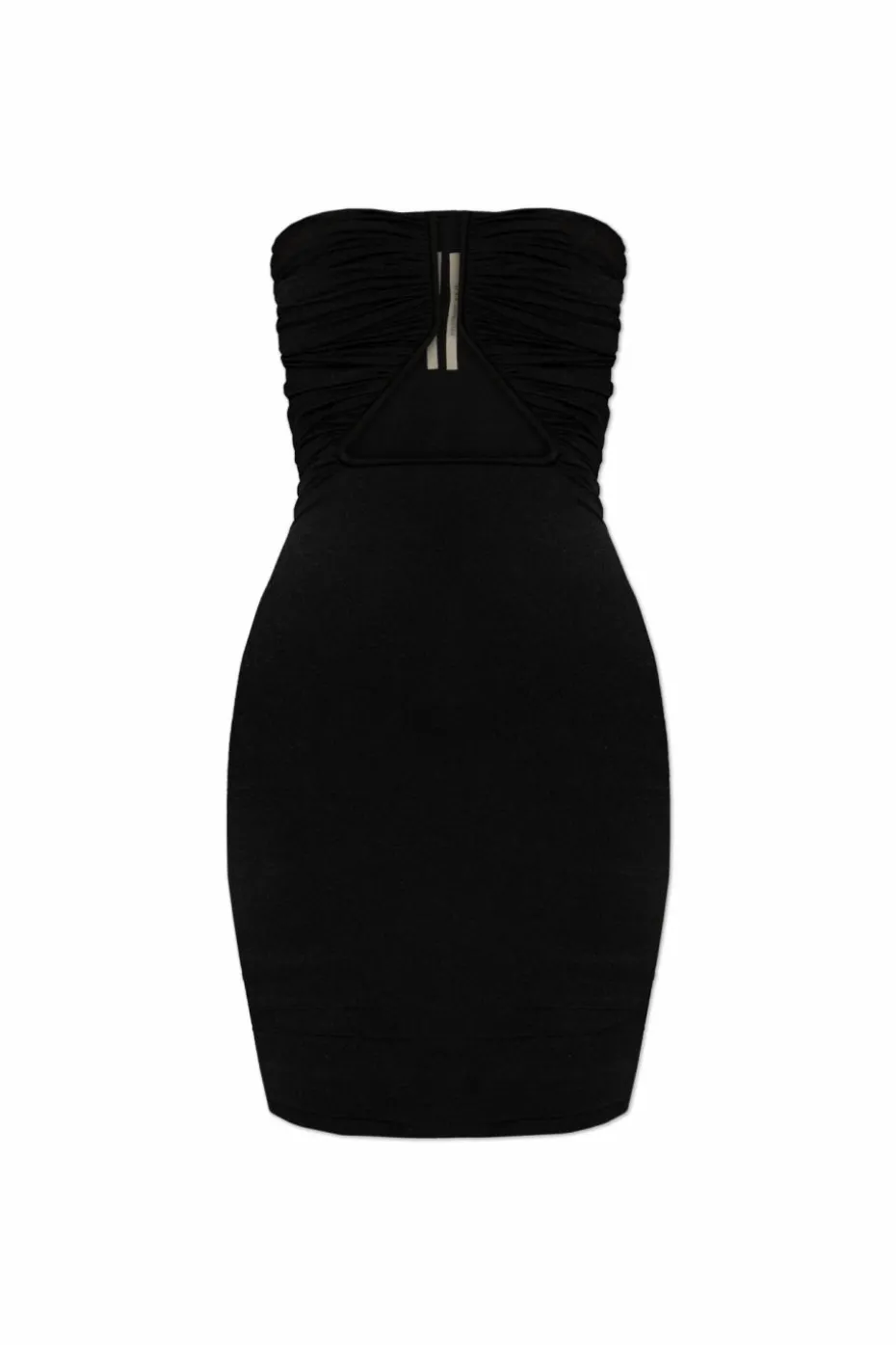 Rick Owens CZARNY Sukienka `Prong`