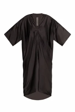 Rick Owens CZARNY Sukienka `Tommyknite`