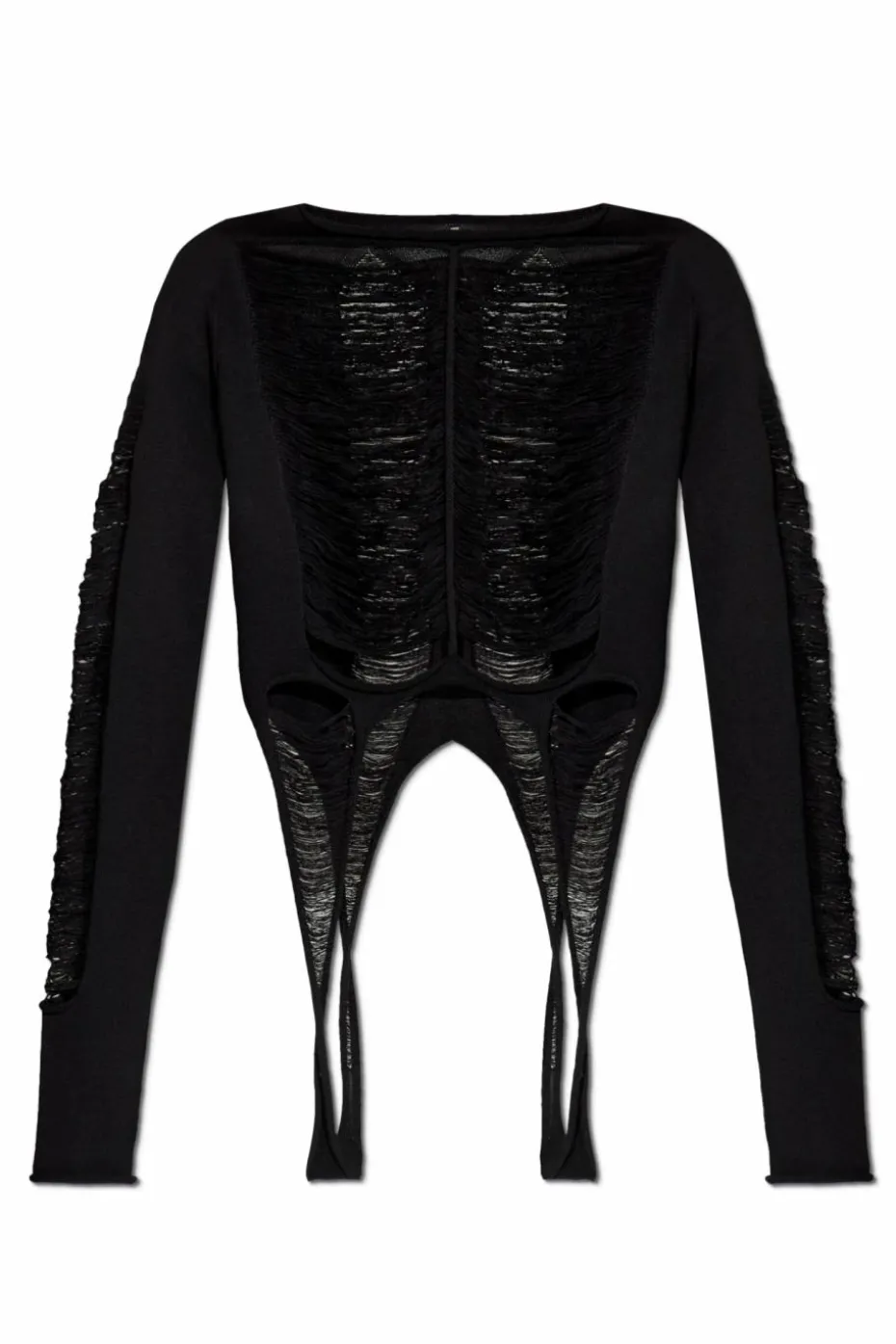 Rick Owens CZARNY Sweter `Tanja`