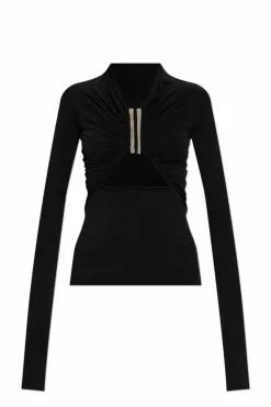 Rick Owens CZARNY Top `Prong`