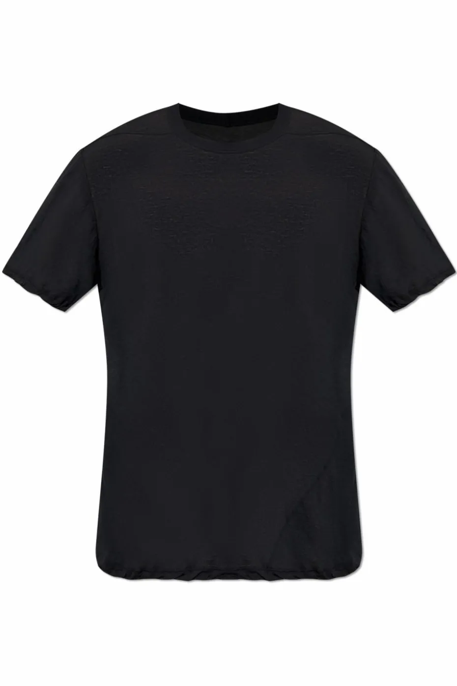 Rick Owens CZARNY T-shirt `Level T`