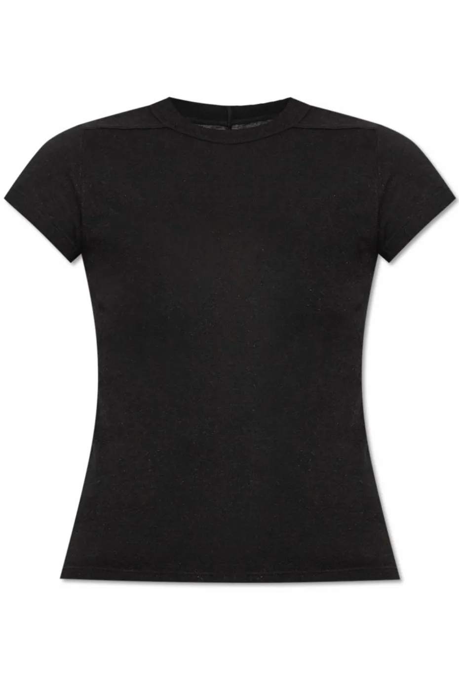 Rick Owens CZARNY T-shirt z okrągłym dekoltem0