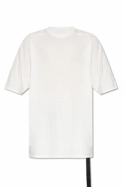 Rick Owens DRKSHDW BIAŁY T-shirt `Jumbo`