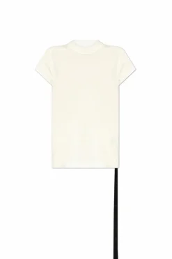 Rick Owens DRKSHDW BIAŁY T-shirt `Small Level T`