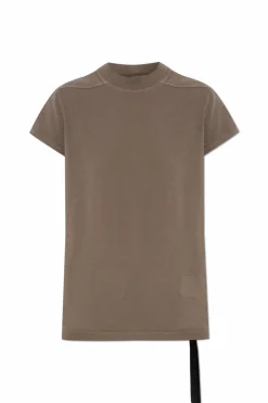 Rick Owens DRKSHDW BRĄZOWY Bawełniany t-shirt