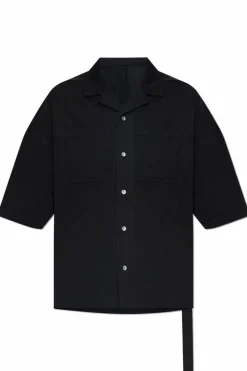 Rick Owens DRKSHDW CZARNY Koszula `Magnum`