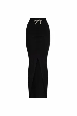 Rick Owens DRKSHDW CZARNY Spódnica `Spft Edfu`
