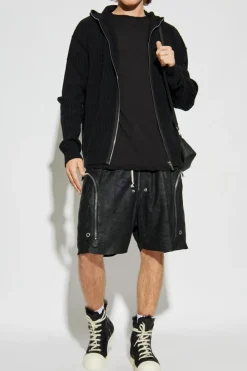 Rick Owens DRKSHDW CZARNY T-shirt `Level T`
