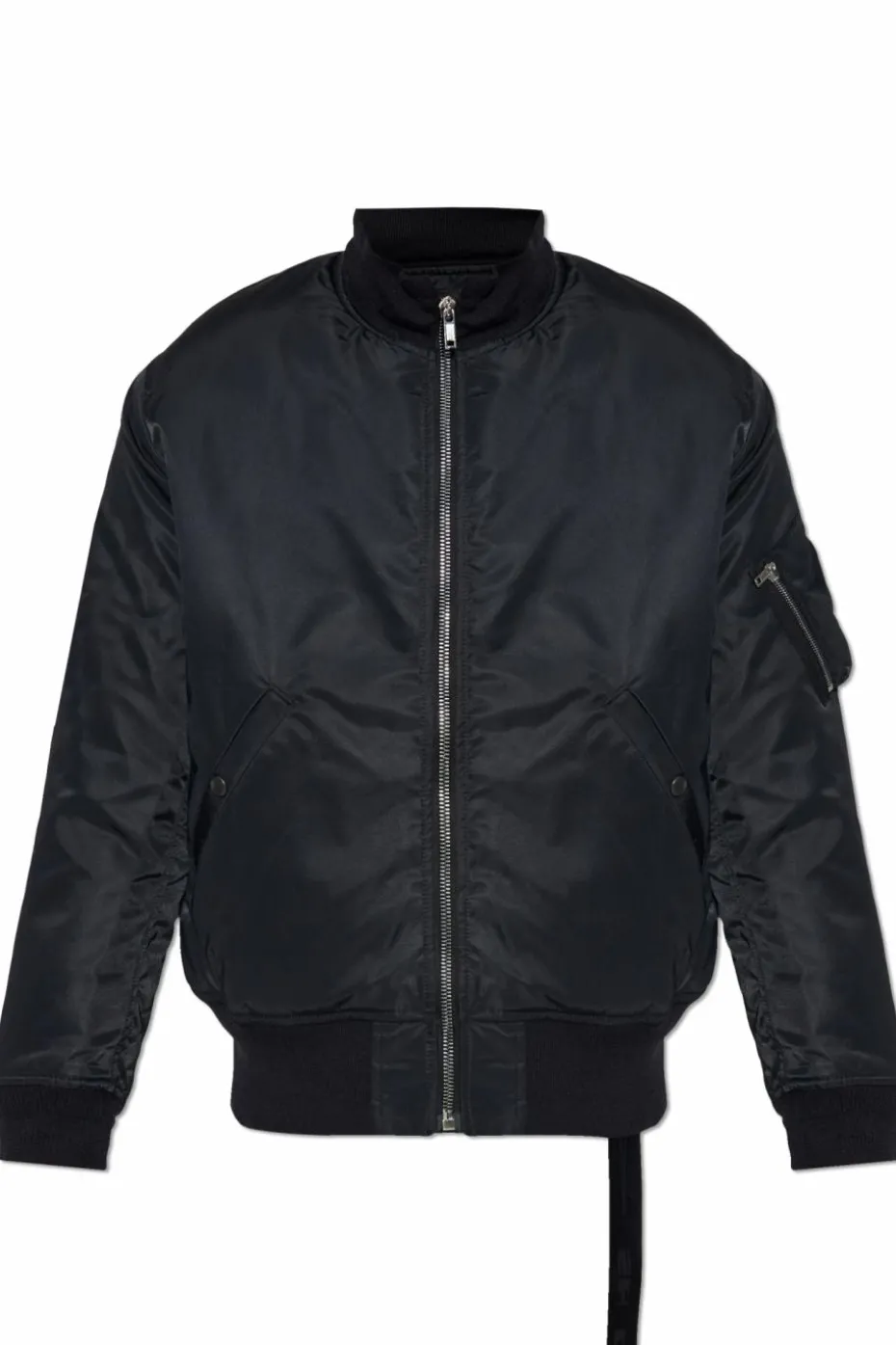 Rick Owens DRKSHDW CZARNY Kurtka typu `bomber`