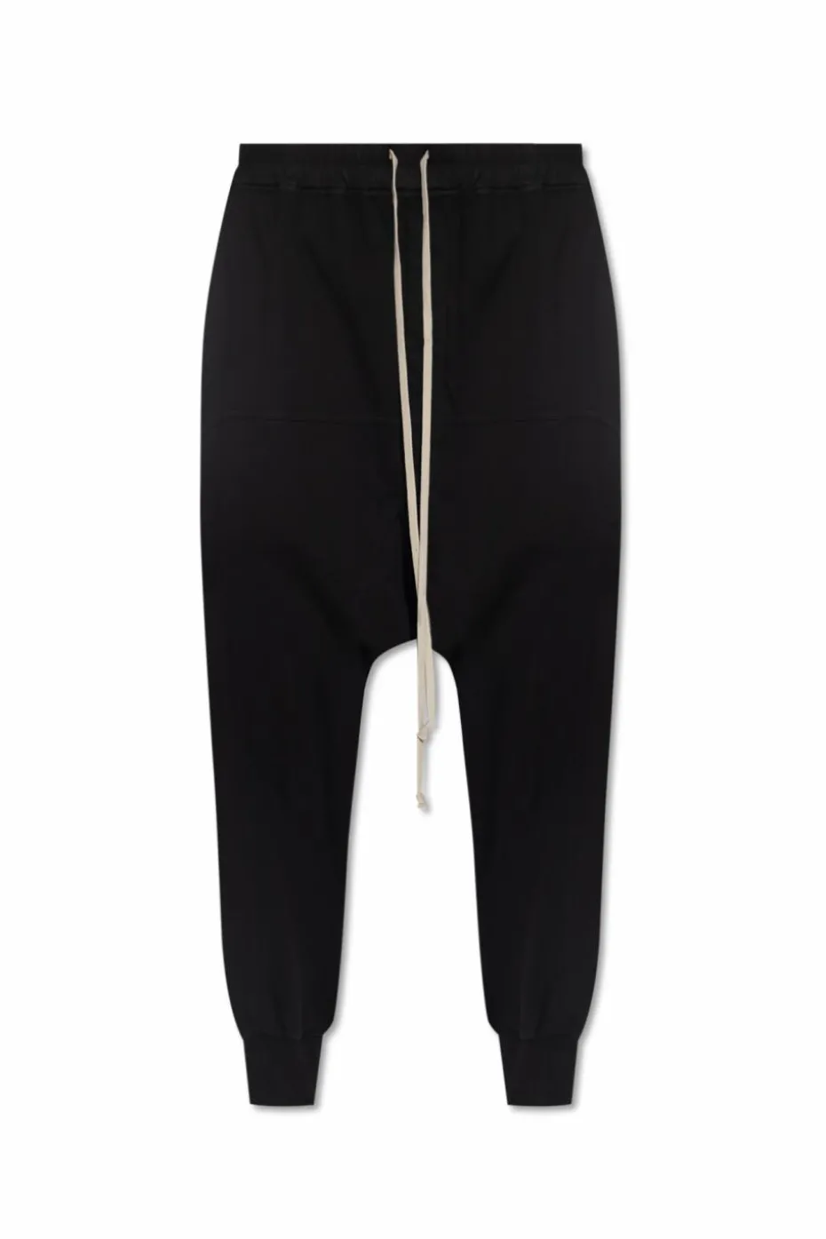 Rick Owens DRKSHDW CZARNY Spodnie `Prisoner`
