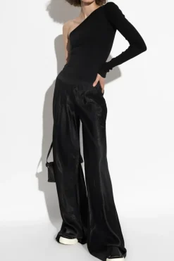 Rick Owens DRKSHDW CZARNY Top `Ziggy`