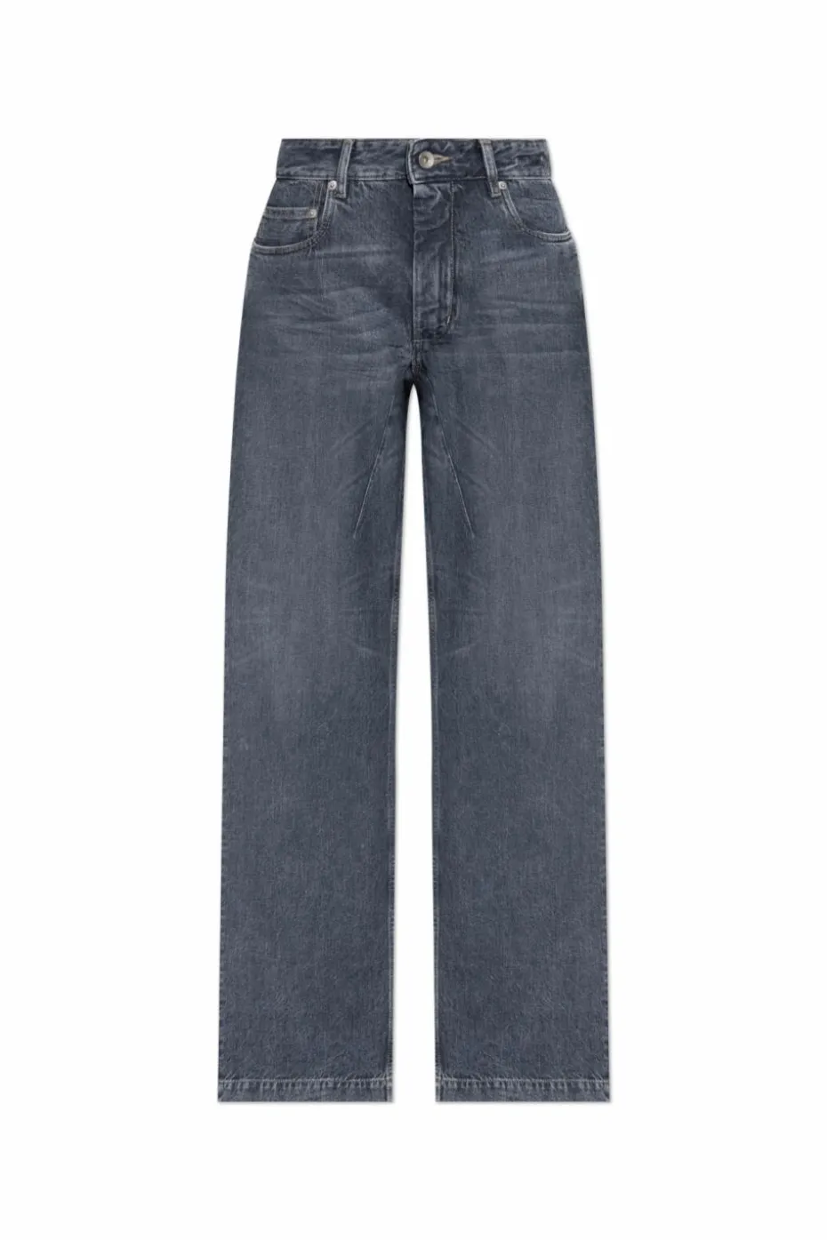 Rick Owens DRKSHDW SZARY Jeansy `Geth`