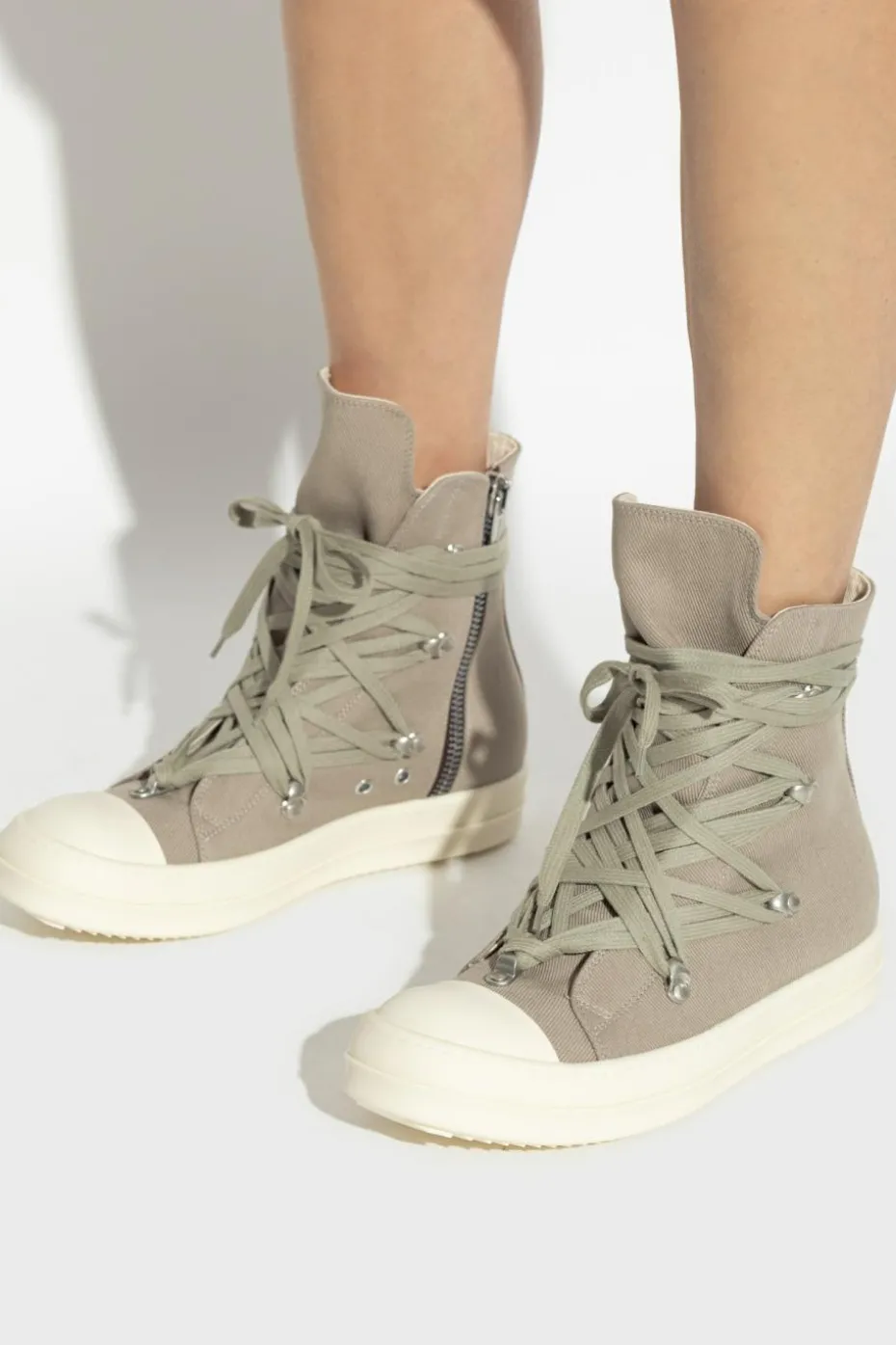 Rick Owens DRKSHDW SZARY Buty sportowe