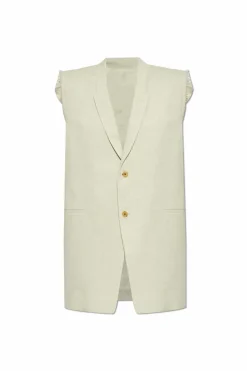 Rick Owens kremowy Marynarka `Dirt Tailored SL`