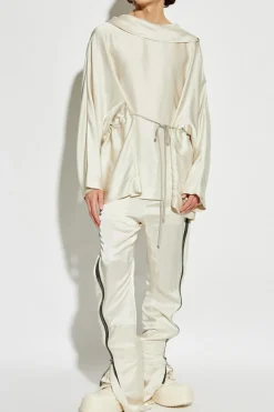 Rick Owens kremowy Spodnie `Bolan Banana`