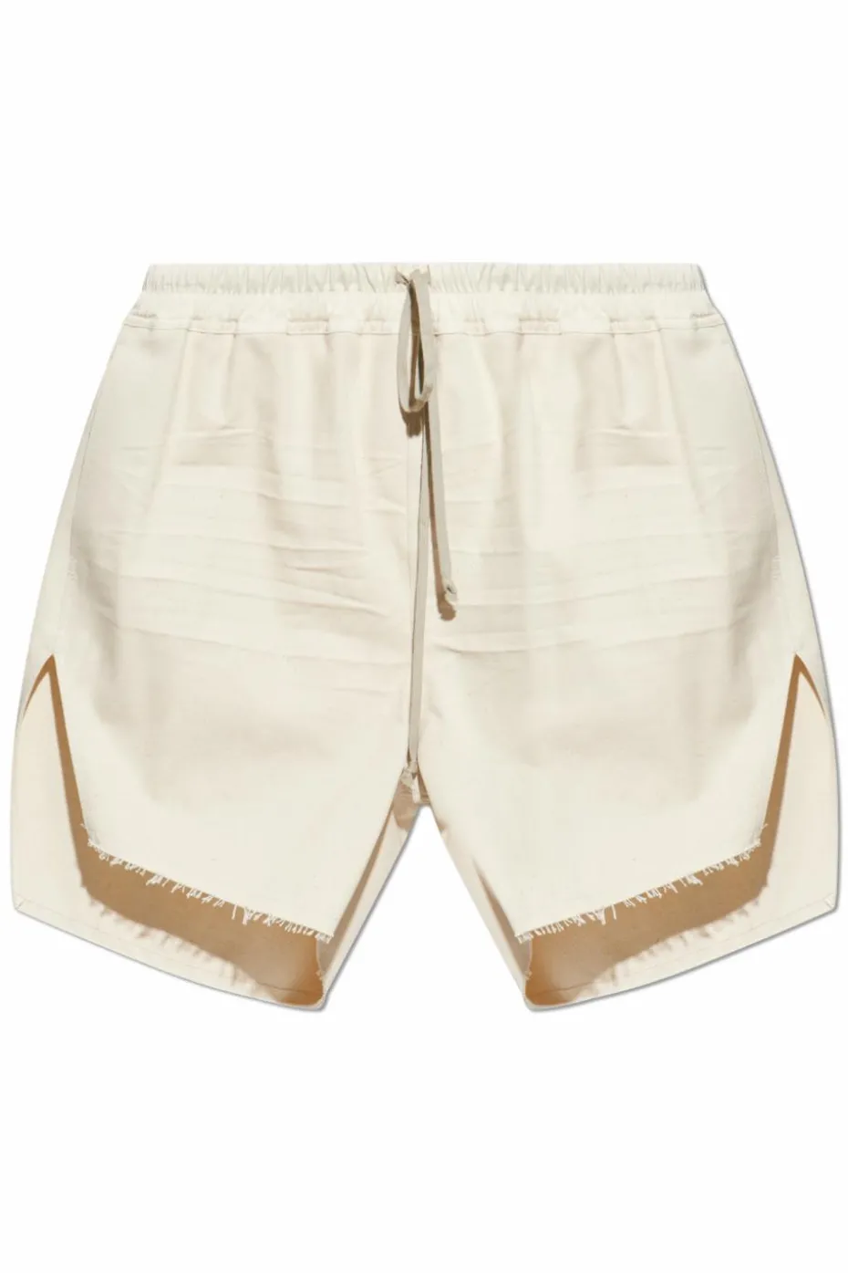 Rick Owens kremowy Szorty `Boxers`