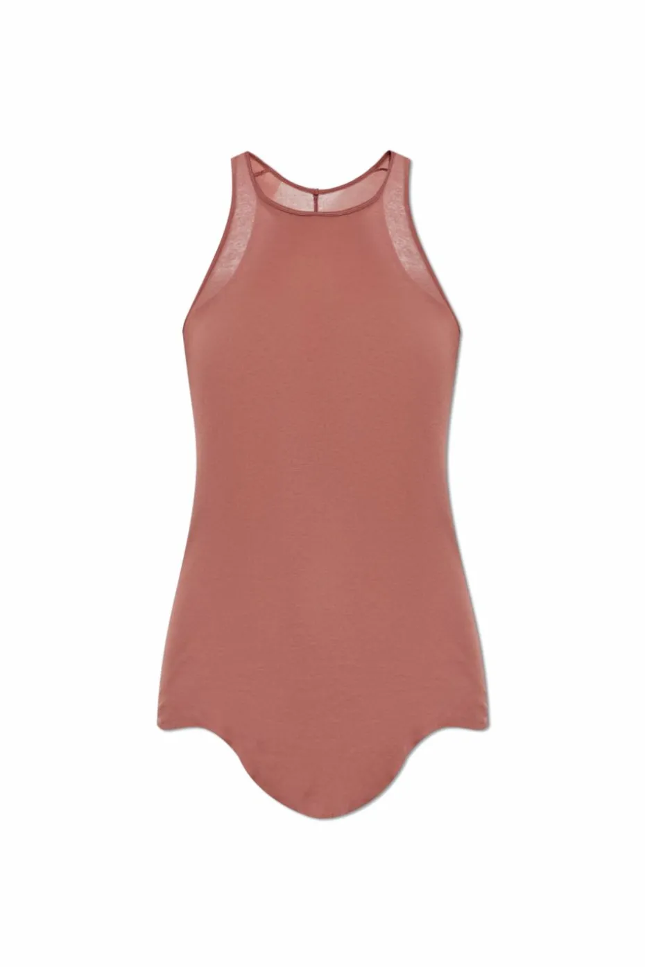 Rick Owens RÓŻOWY Top `Basic`