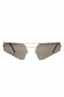 Rick Owens SREBRNY Okulary przeciwsłoneczne