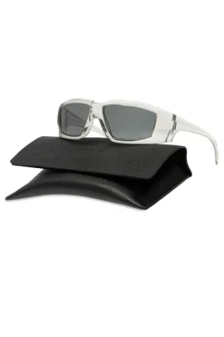 Rick Owens SZARY Okulary przeciwsłoneczne ‘Rick’