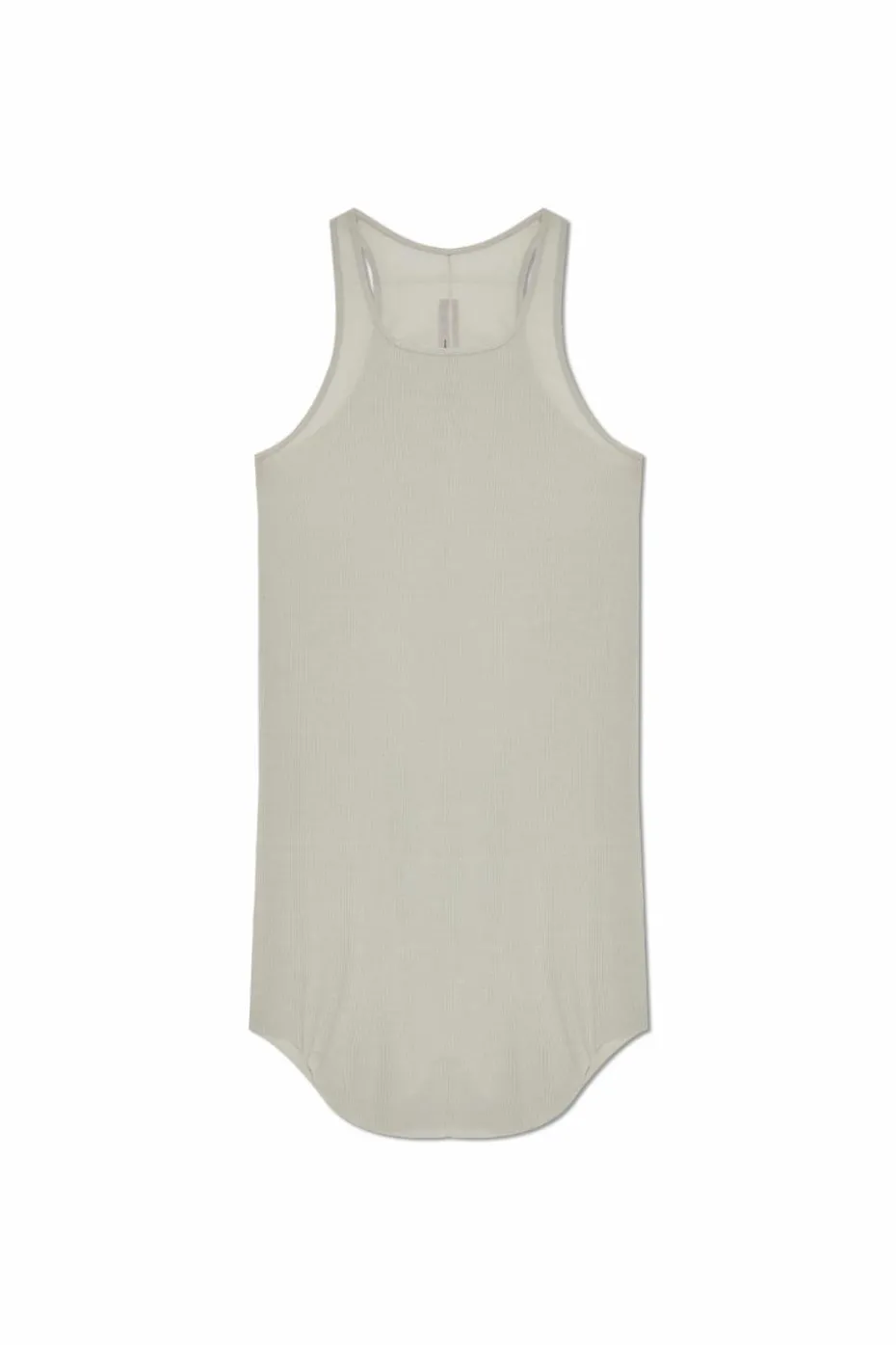Rick Owens SZARY Prążkowany top bez rękawów