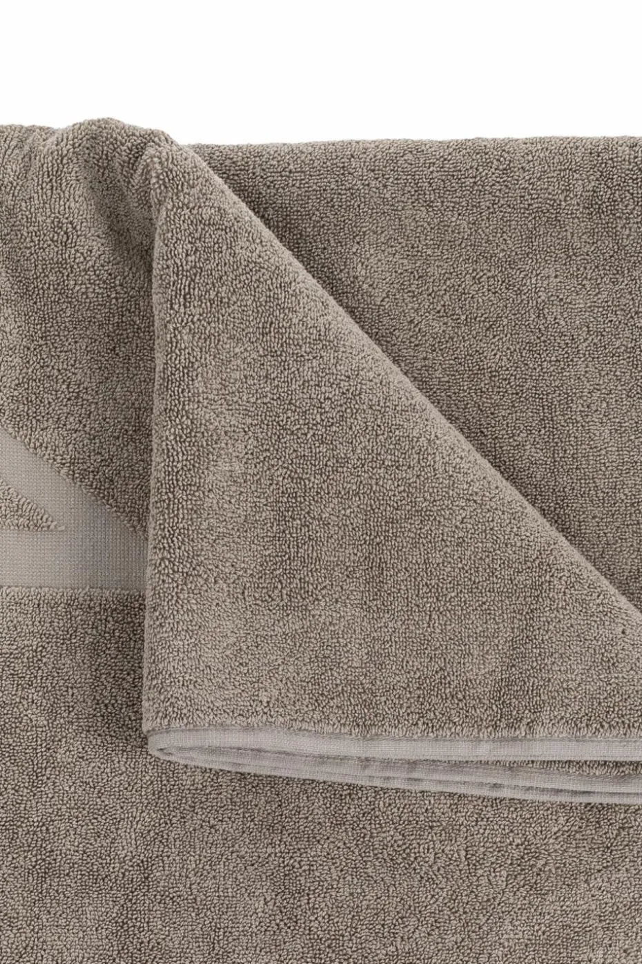 Rick Owens SZARY Ręcznik z logo