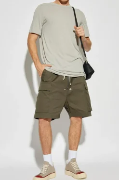 Rick Owens SZARY T-shirt `Level T`