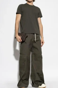 Rick Owens ZIELONY Okulary przeciwsłoneczne ‘Shielding’