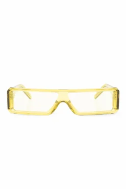 Rick Owens ZIELONY Okulary przeciwsłoneczne