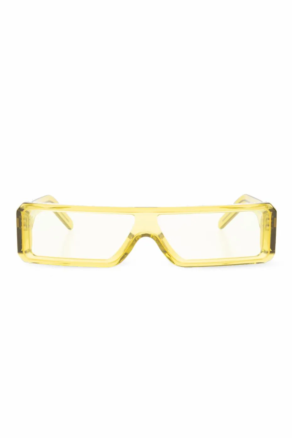 Rick Owens ZIELONY Okulary przeciwsłoneczne