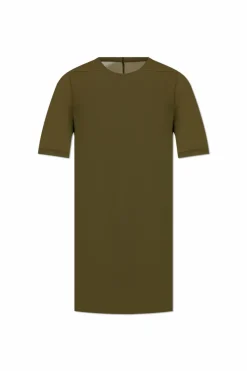 Rick Owens ZIELONY T-shirt `Level T`