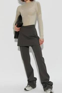 ROA beżowy Top `Wavy Long`