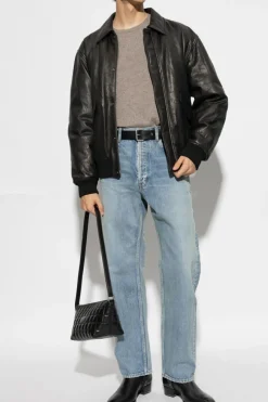 Saint Laurent beżowy Kaszmirowy sweter