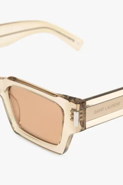 Saint Laurent beżowy Okulary przeciwsłoneczne ‘SL 572’