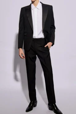 Saint Laurent BIAŁY Bawełniana koszula