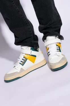 Saint Laurent BIAŁY Buty sportowe za kostkę
