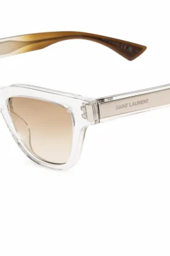 Saint Laurent BIAŁY Okulary przeciwsłoneczne `SL 789 JACQUES`