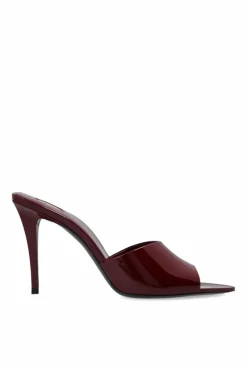Saint Laurent BORDO Klapki na obcasie `Romy`