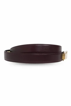 Saint Laurent BORDO Skórzany pasek